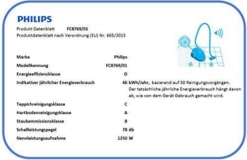 Philips PowerPro FC8769/01 beutelloser Staubsauger